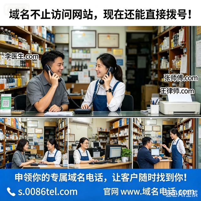 域名电话宣传图 2